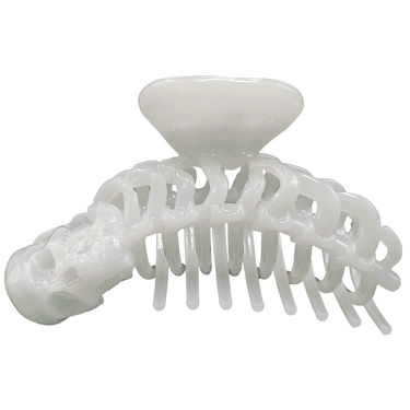 Skeleton Ribcage Hair Claw Clip Glow In The Dark - Kreepsville